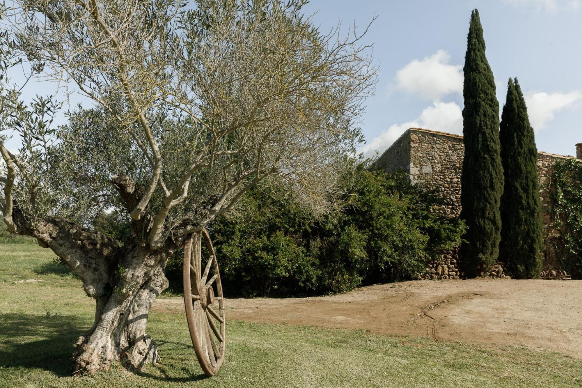 Hotel Castell De Vallgornera Peralada Exterior foto