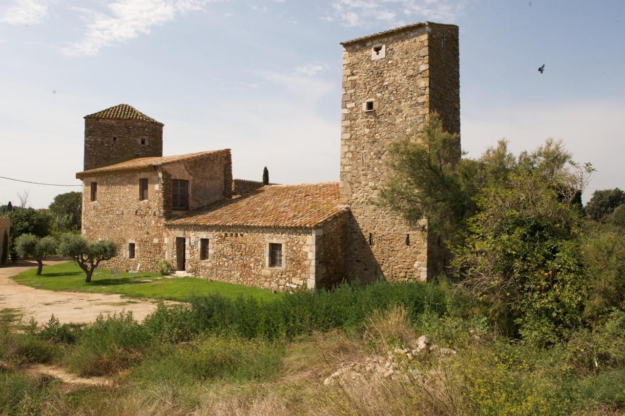 Hotel Castell De Vallgornera Peralada Exterior foto